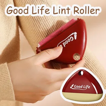 1pc Clothes Lint Cleaner Reusable Lint Roller Washable Cat Hair Removal Multifunctional Portable Pet Hair Remover for Pet 1