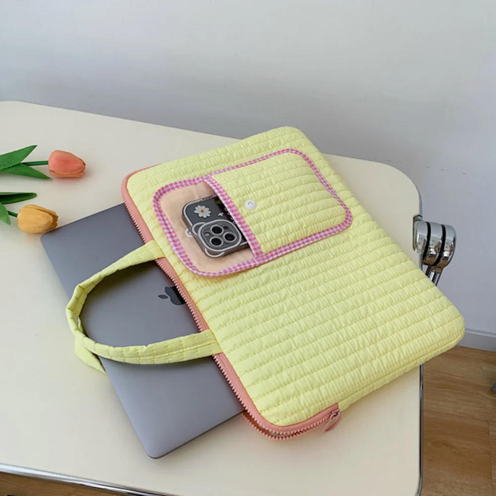 Borse Per Laptop Corea 11/13/14 Pollici Per Macbook Air 13.6 M2 2022 Ipad Pro 11 12.9 Air 4 10.9 "Dell Custodia Per Tablet Con Maniche Per Laptop Da D