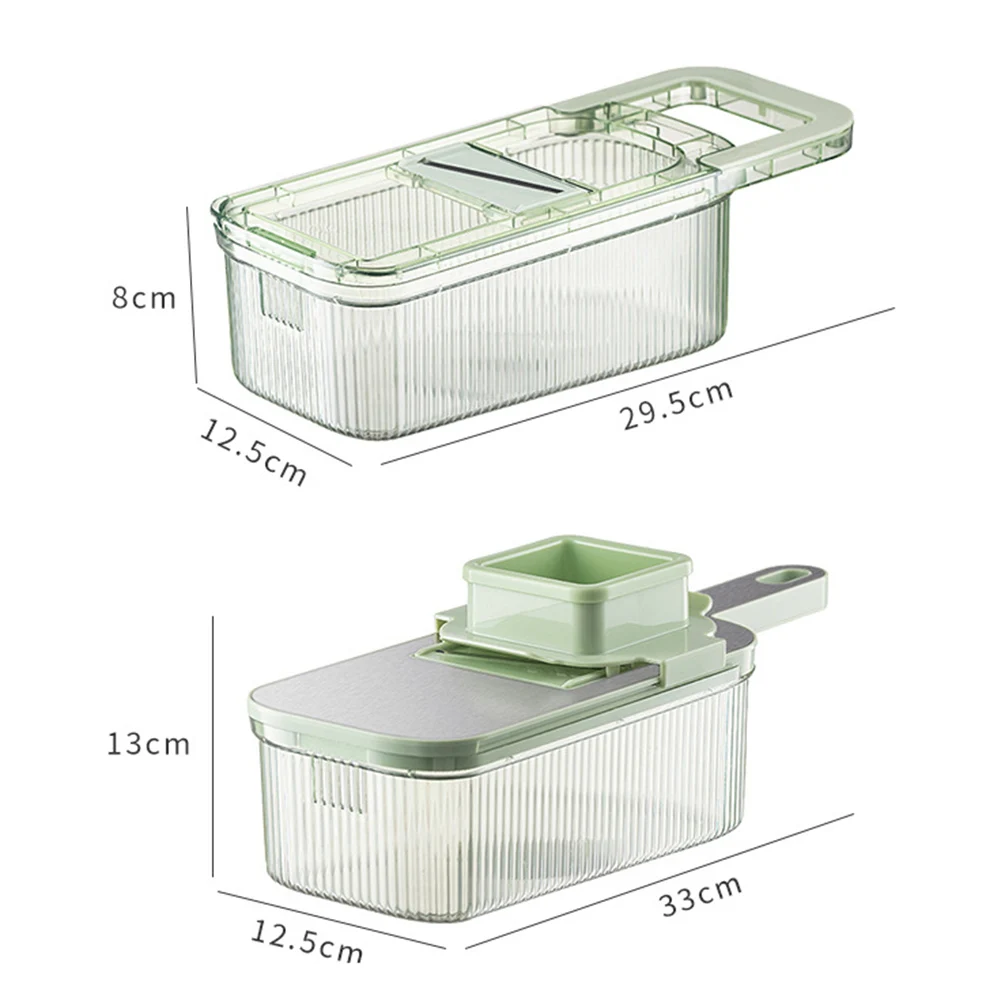 Versatile Multifunctional Grater With Six Cutting Tools Household Fruit Veggie Cutter For Cucumber Carrots