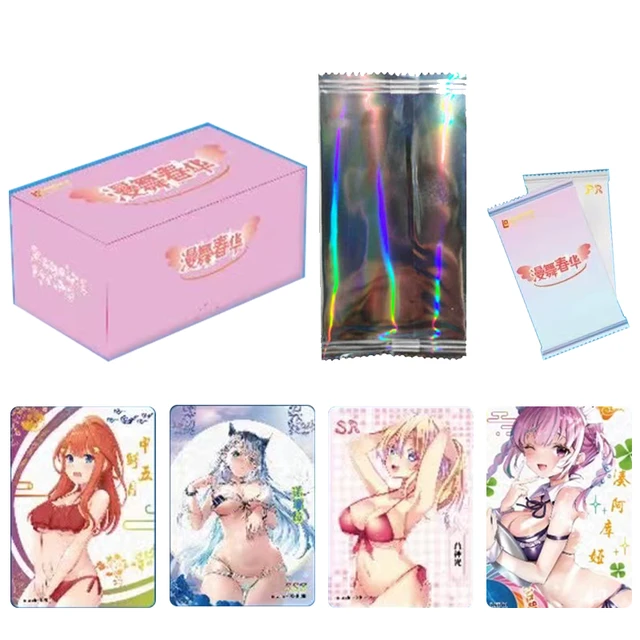 Deusa história coleção booster caixa 10m04 pr anime sexy conjunto completo  waifu borad jogos tcg menina festa de cartão do presente do miúdo -  AliExpress