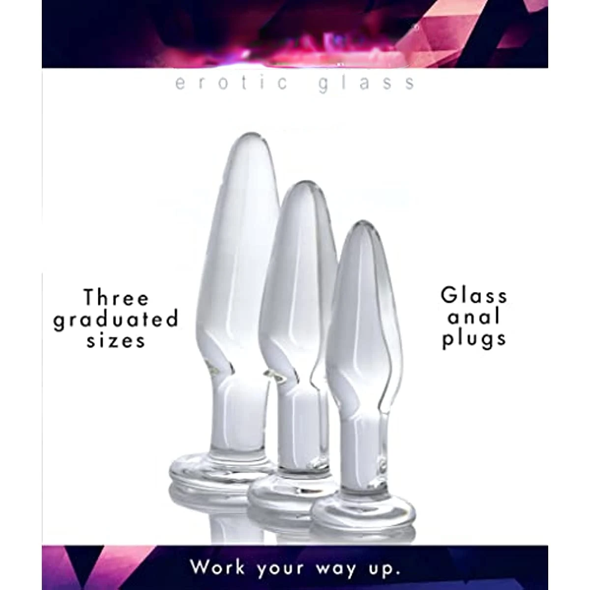 3 Piece Glass Butt Plug Set Anal Training Kit With 3 Sizes Of Clear Anal  Plugs With Smooth Flat Base For Men And Women Couples - Anal Sex Toys -  AliExpress