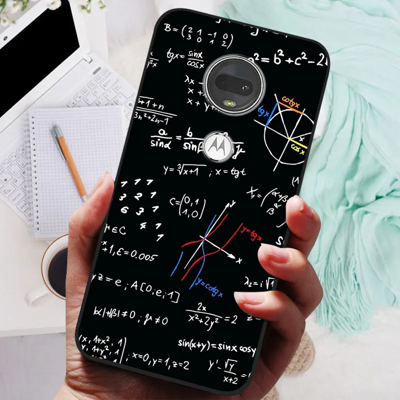 Stylish Soft TPU Protective Case - Fashionable Painted Cover for Motorola Moto G7 Series