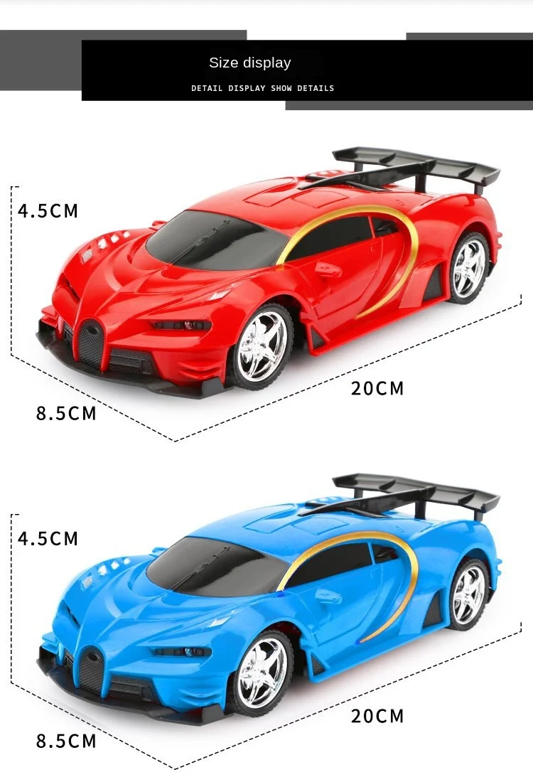 Generic RC Four_way 1/18 Remote Control Car With Led Lights Charging