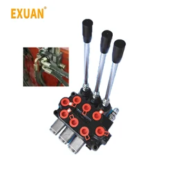 Hydraulic Multi-way Valve Reversing Valve Mechanical Cylinder Motor Distributor ZD-L102 Multi-way Valve Distributor Control Tool