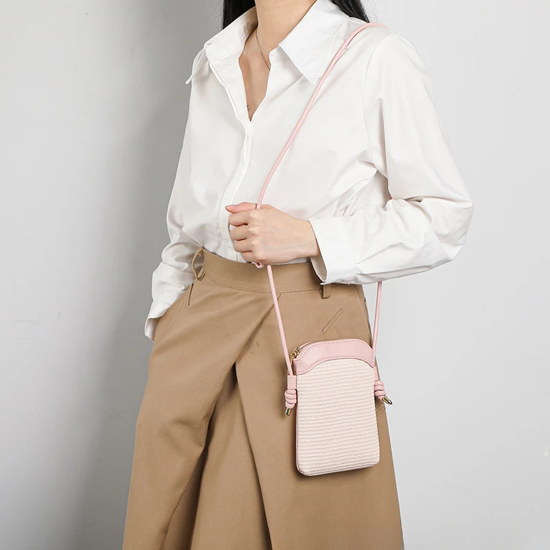 New Women's Large Capacity Crossbody Bag Phone Purse Multi-functional Casual Shoulder Bag for Daily Use