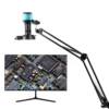 YIZHAN 4K 48MP Digital Electronic Microscope Camera HDMI USB Cantilever Stand C-Mount 1-150X Zoom Lens For Image Acquisition 2