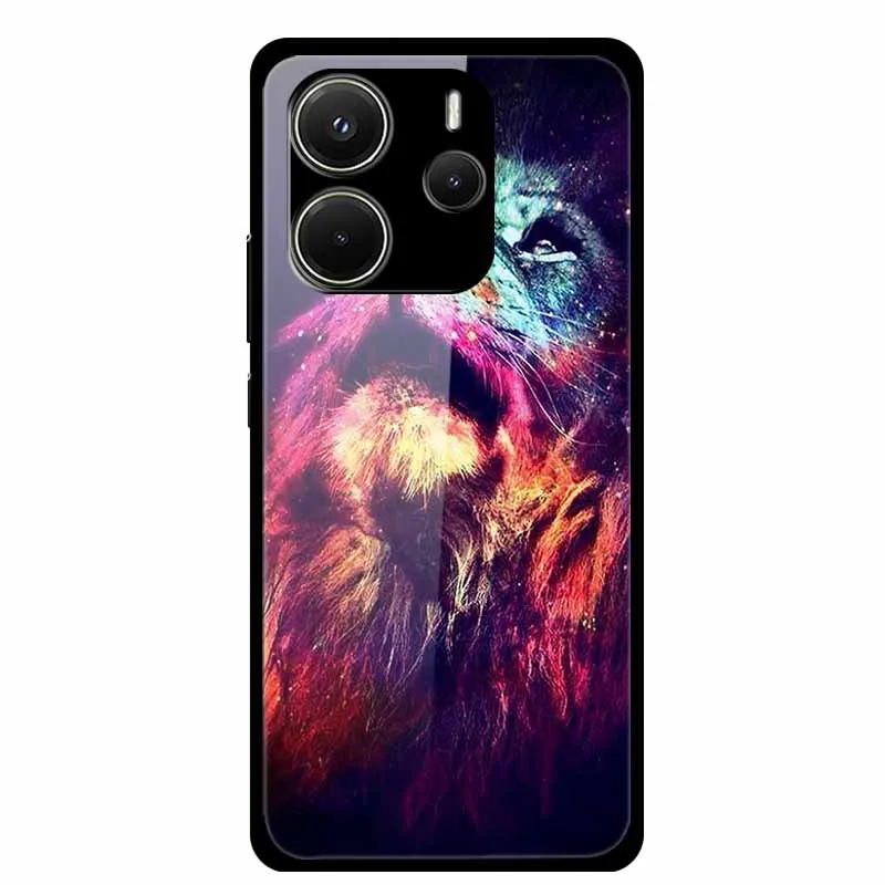 Global Version Hard Tempered Glass Fashion Protective Case, 6.67 Cover