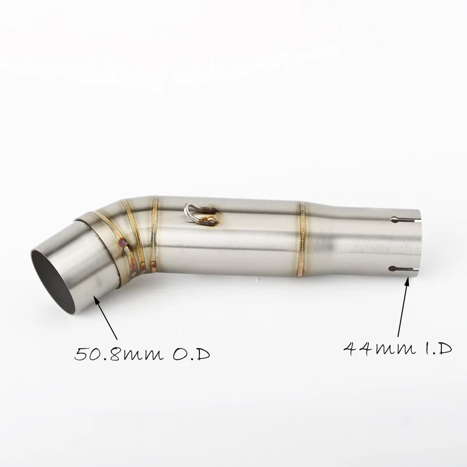 For Honda Hornet CB600F CB 600F 2007- 2013 Hornet CB600 Exhaust Muffler Middle CB600F Link Pipe Escape Pipe Slip-on - Image 2