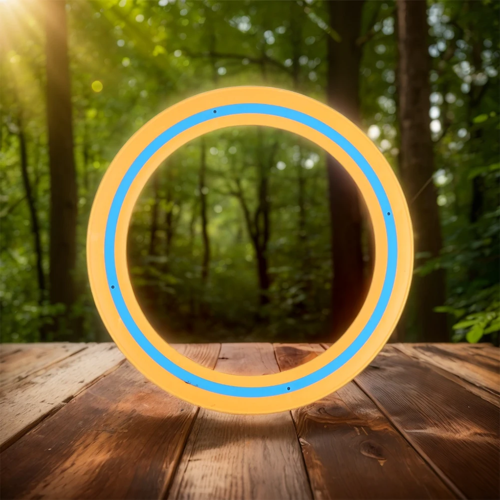 25cm Flying Disc Portable Flying Ring Versatile Throwing Catching Disc Outdoor Flying Disc  for Family Game