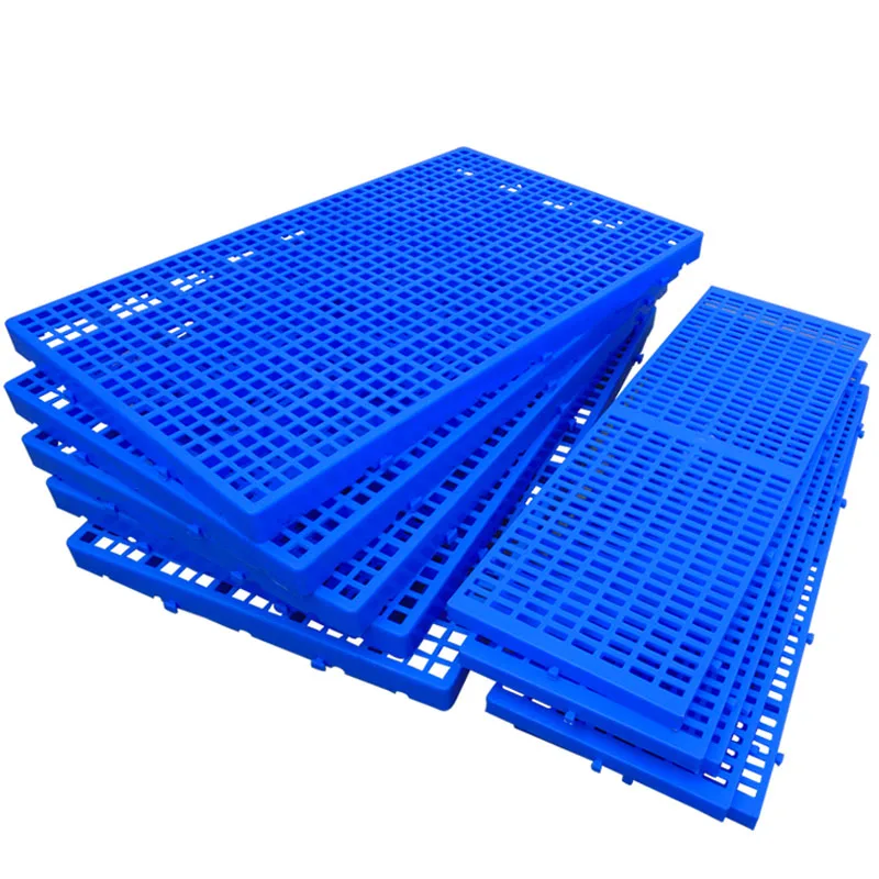 Plastic moisture-proof flooring tiles floor board supermarket warehouse freezer mat floor pallet warehouse mat pet tray