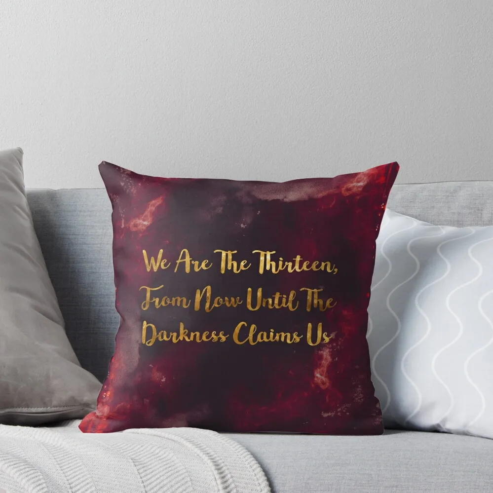 

Until The Darkness Claims Us Throw Pillow Bed pillowcases Sofa Cushion Sitting Cushion Christmas Throw Pillows Covers