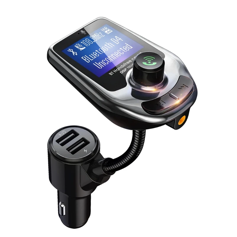 

Car MP3 Bluetooth-compatible Player FM Transmitter QC3.0 Car Support