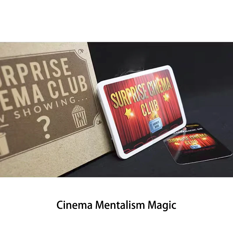 

Surprise Cinema Mentalism Magic Tricks Close up Magic Props Stage Magia Magician Movie Magic Easy to do