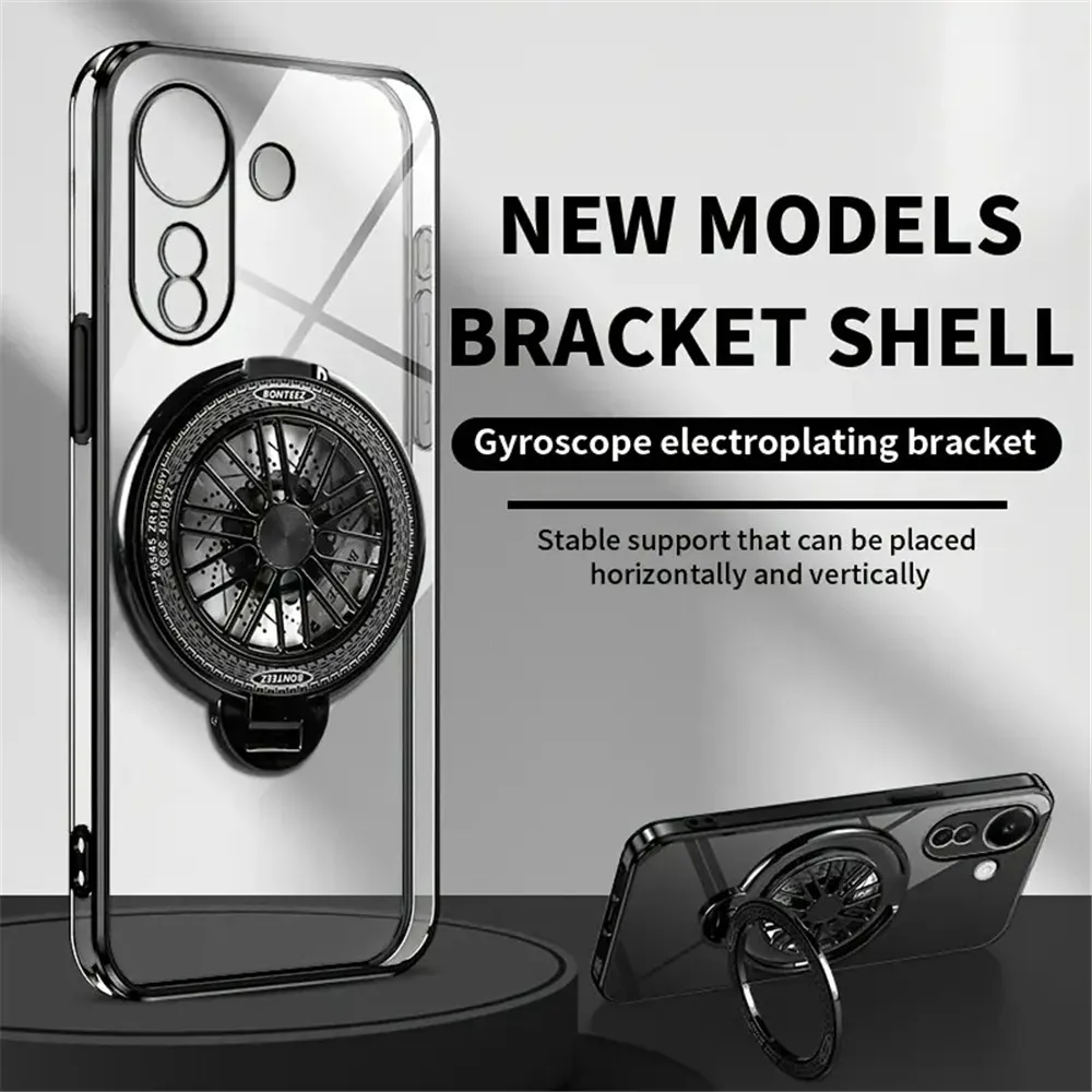 Funda Para Dialn Nova Con Protector De Pantalla 9H - Carcasa PC + Silicona, Soporte Metálico Y Aro Para Dedo