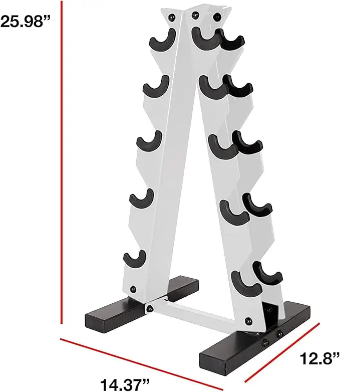 Fitness Routine with Ergonomic Handles and Long-Lasting Construction Ideal Hex Dumbbell Set