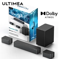 ULTIMEA 5.1 Soundbar with Dolby Atmos, 3D Surround Soundbar for TV with Wireless Subwoofer, Deep Bass, Home Theater TV Speakers 1