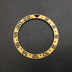 High-Quality Ceramic/Aluminium GMT Bezel Insert Ring for Men's Watch Accessories (05)