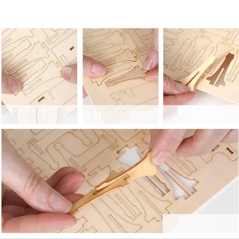 3D Printed Toy DIY 3D Wooden Puzzle Model Handmade Mechanical Toys Building Kit Game Assembly Model Ship Animal Gift for Children Adult Teens 3d printed toy miniature house kit model building kits