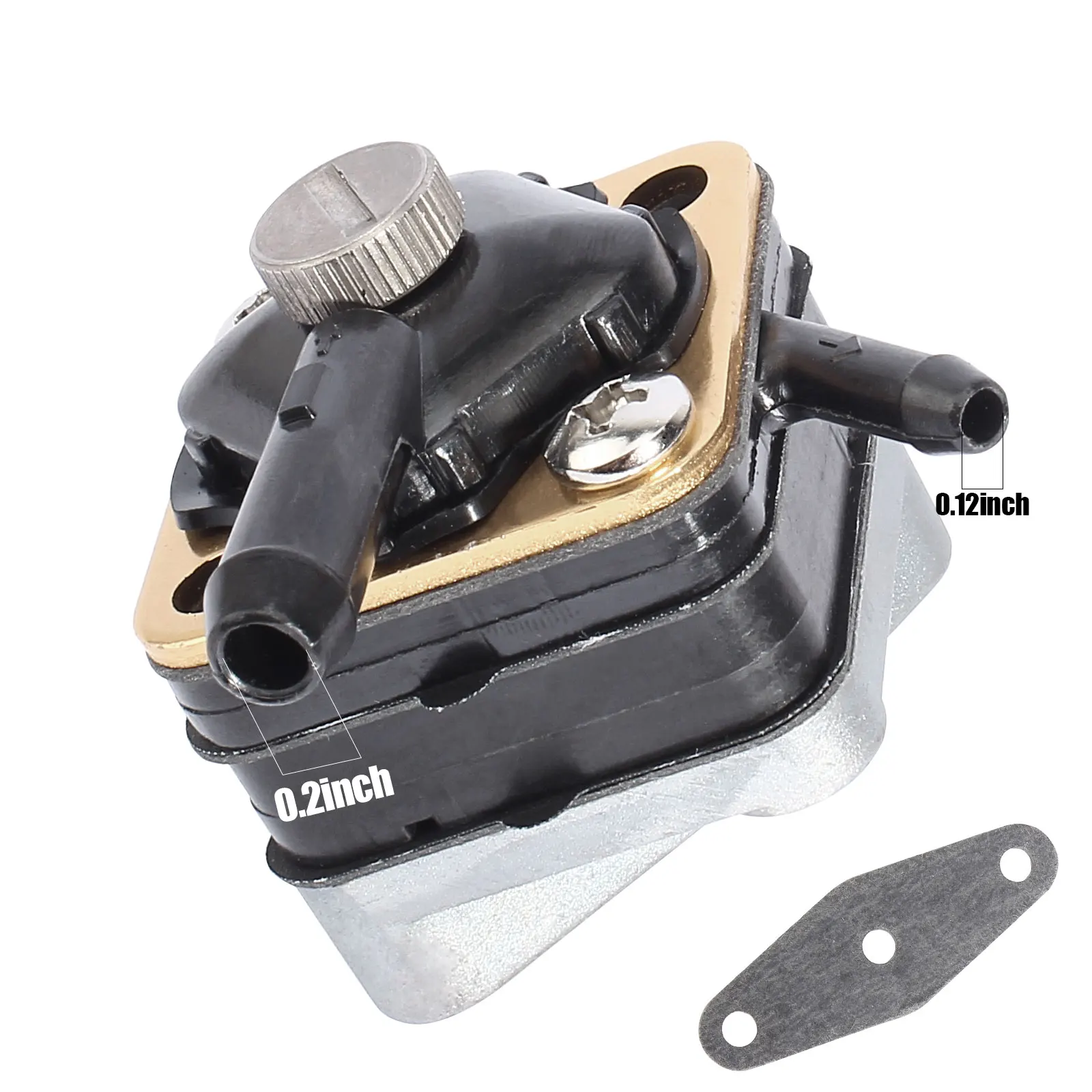 Pompa Carburante Per Fuoribordo Johnson Evinrude 3-25 HP, Codici 397839, 388685, 18-7350
