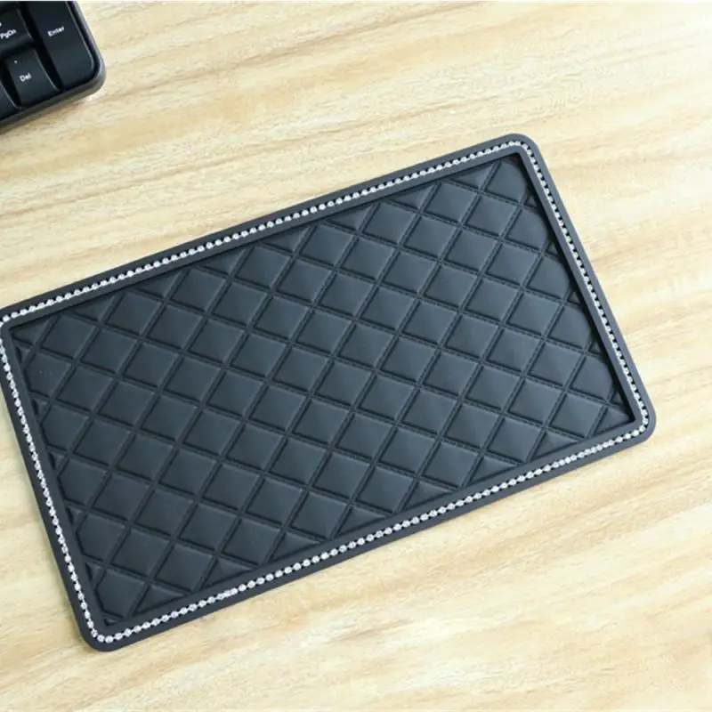 New Car Anti-slip Mat Car Dashboard Anti-slip Pads Auto Center Console Silicone Interior Dashboard Phone Storage Pads