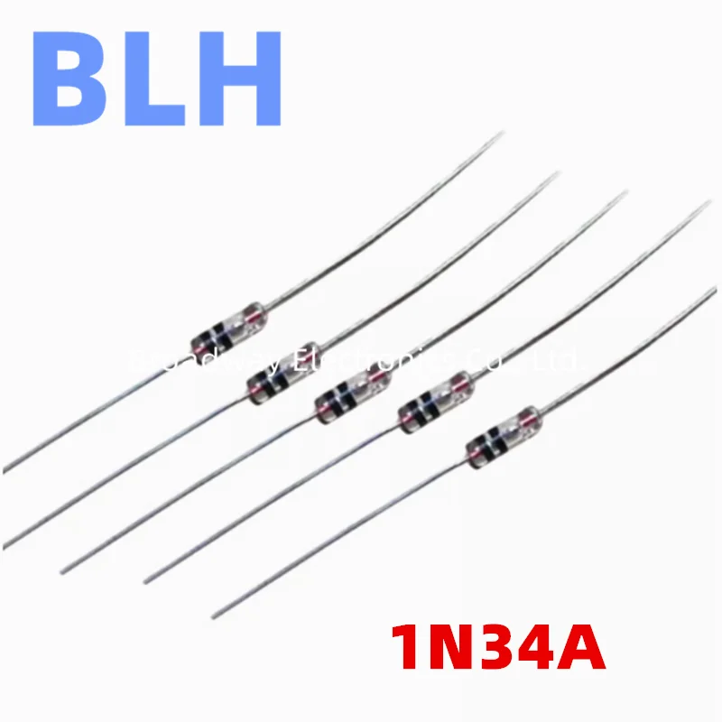 10-100PCS Point Contact Germanium Diode 1N34A DO-7 - AliExpress 502