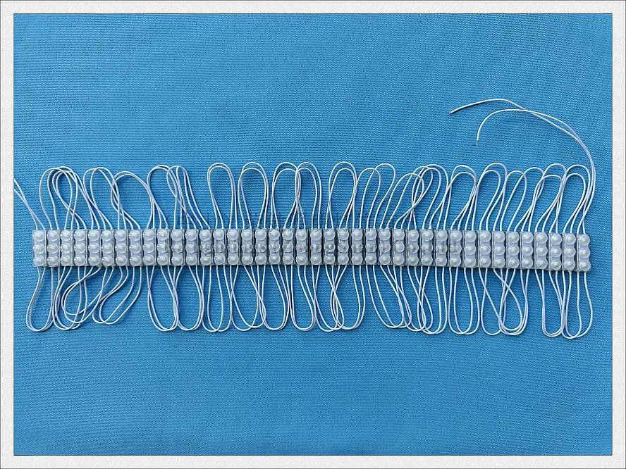 110V / 220V mini LED light module for sign 27mm X 9mm SMD 3030 1W waterproof IP68 each 1 module can cut can be connected 200pcs