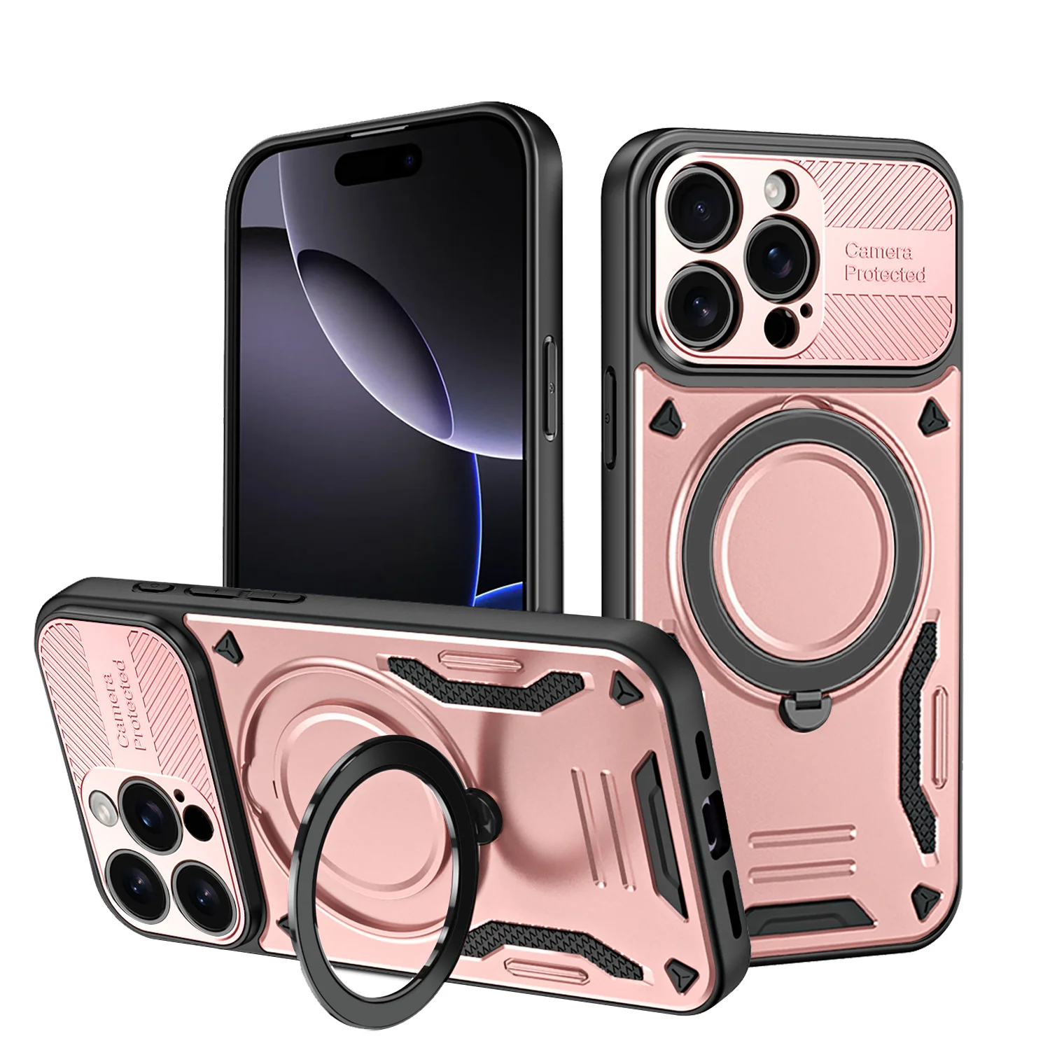 Ultimate Military Defender Heavy Duty Shockproof Armor Bracket Case