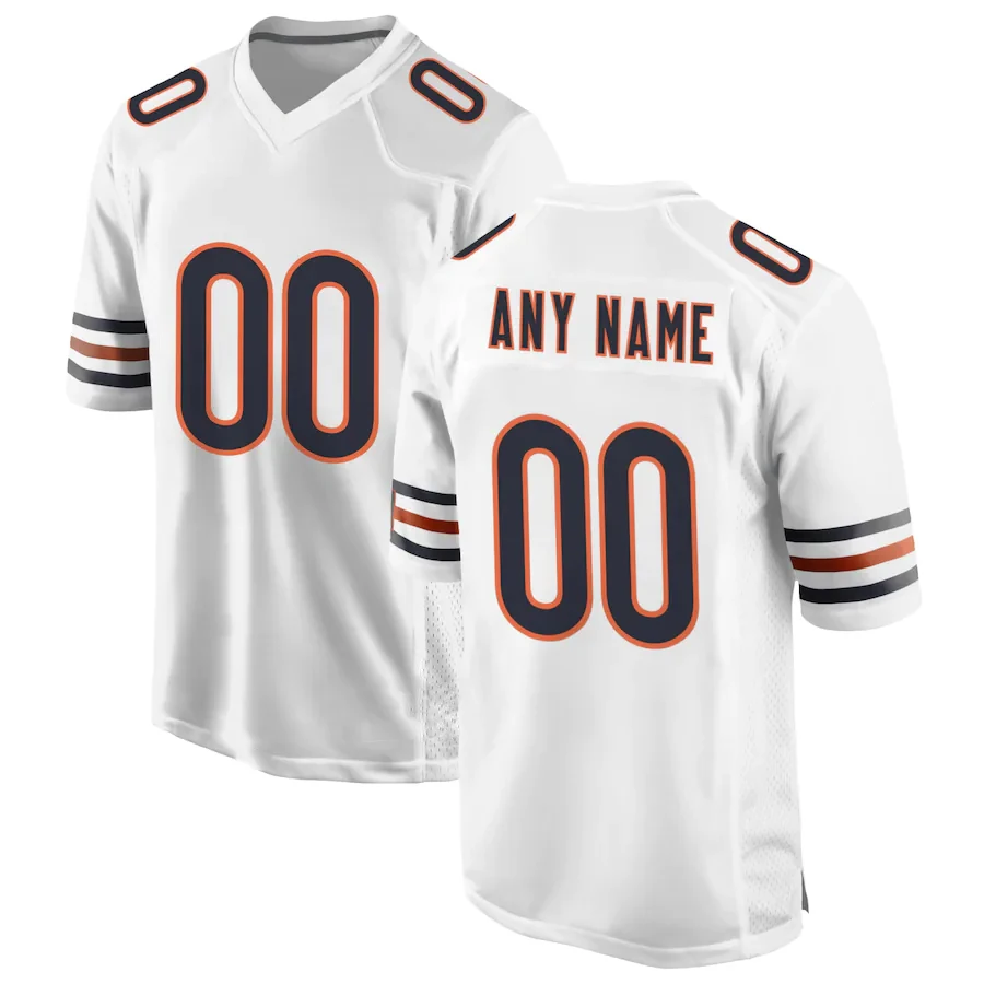 Chicago Football Jerseys America Game Footbball Jersey Personalized Your Name Any Number All Stitch US Size XS-6XL football jersey
