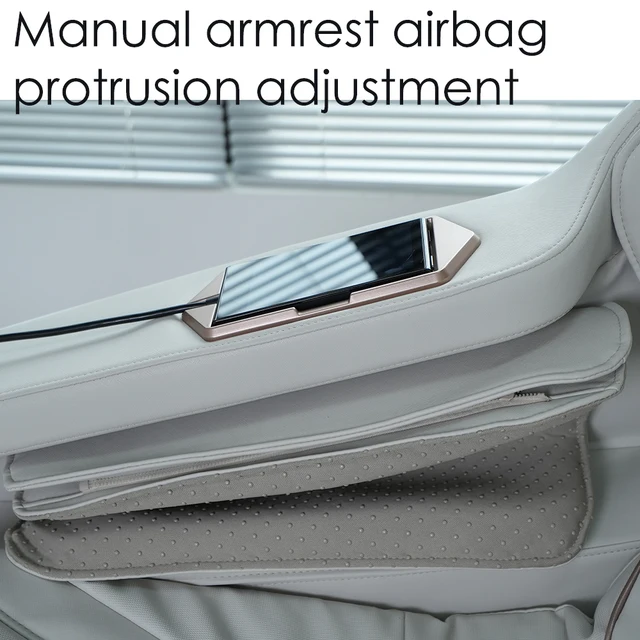 2024 Luxury Shiatsu Zero Gravity Massager Chair SL Track 4D Full Body Massager Chair Touch Massage Chair