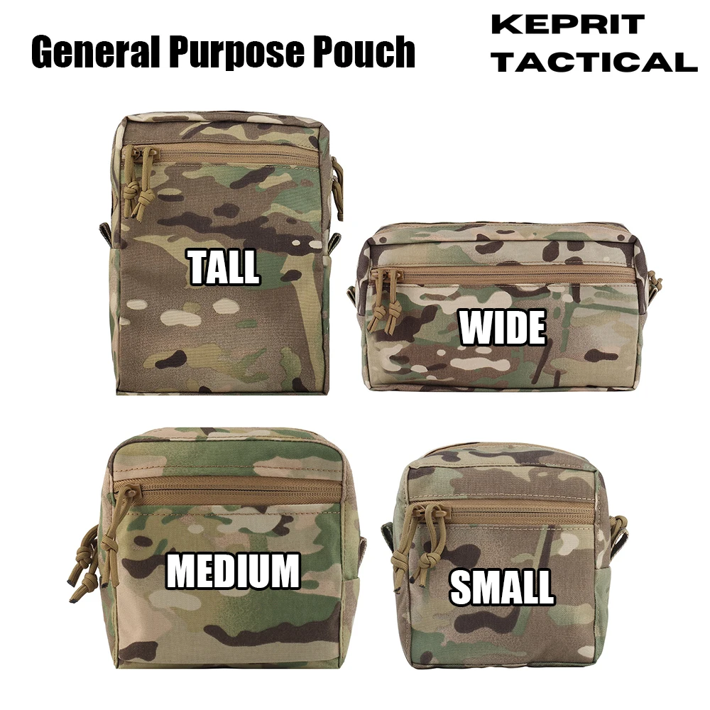 TacticalGeneralPurposePouchMollebedGearAccessories500D