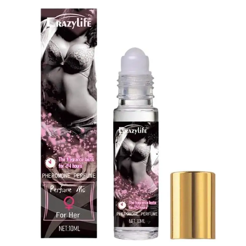 10ml Pheromone Perfume Roll On Essential Oil Perfume Cologne Sexy Roller Pheromone Fragrance Unisex Erotic