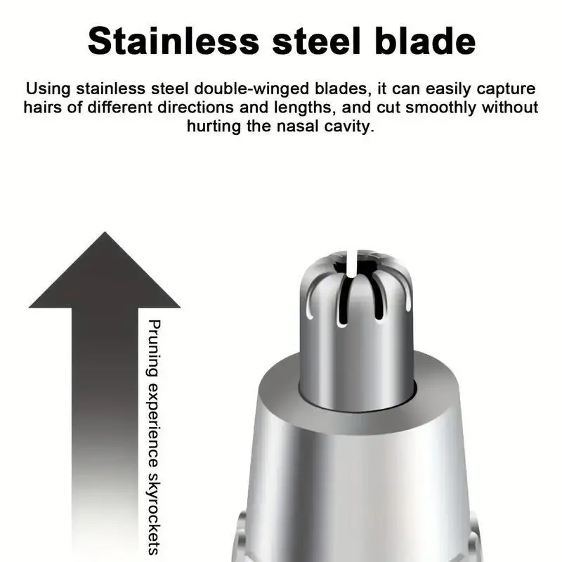 Electric Nose Hair Trimmer Efficient Removal Unisex