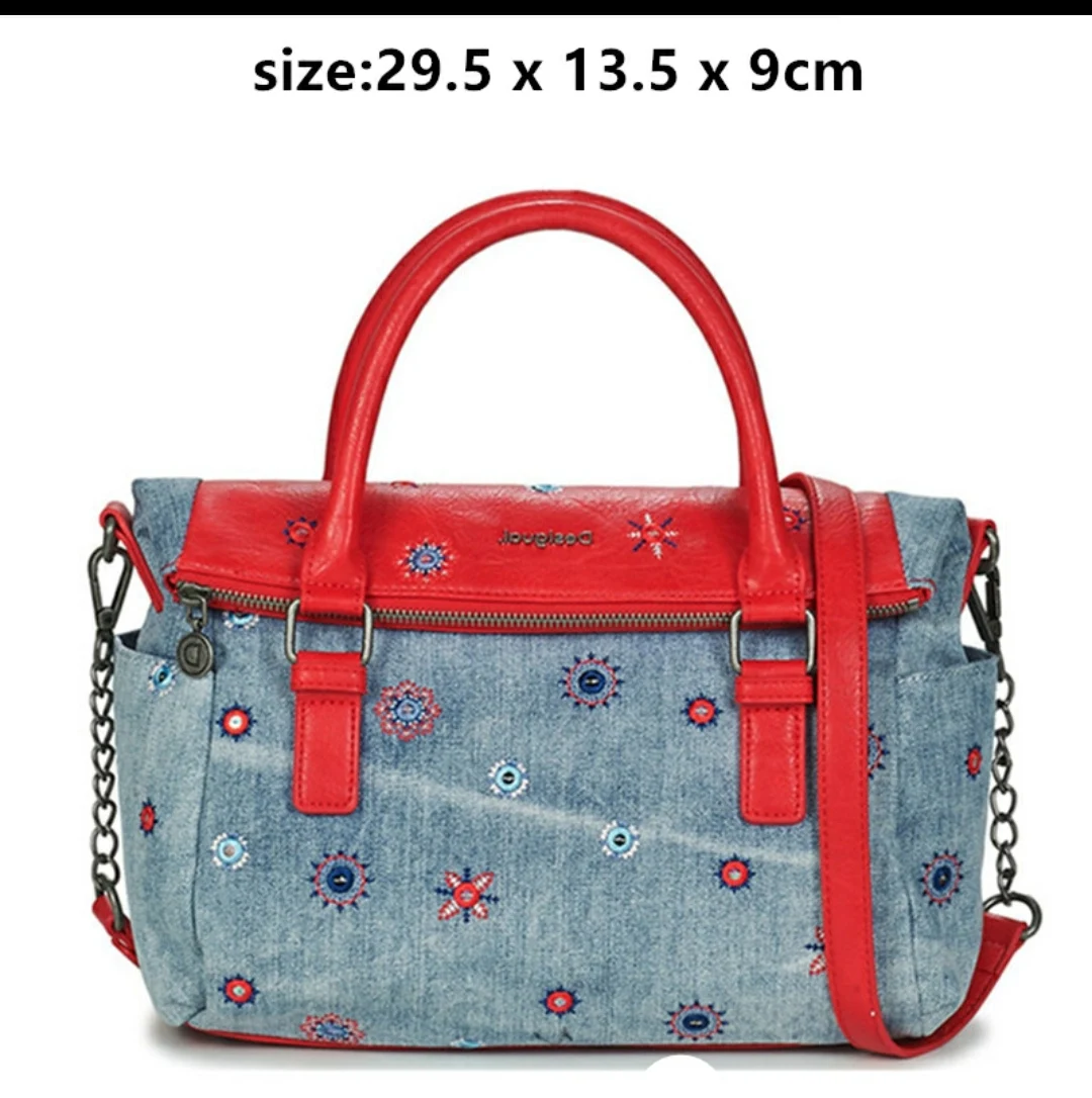Foreign trade last single Spanish brand  large capacity one-shoulder hand-held messenger ladies bag