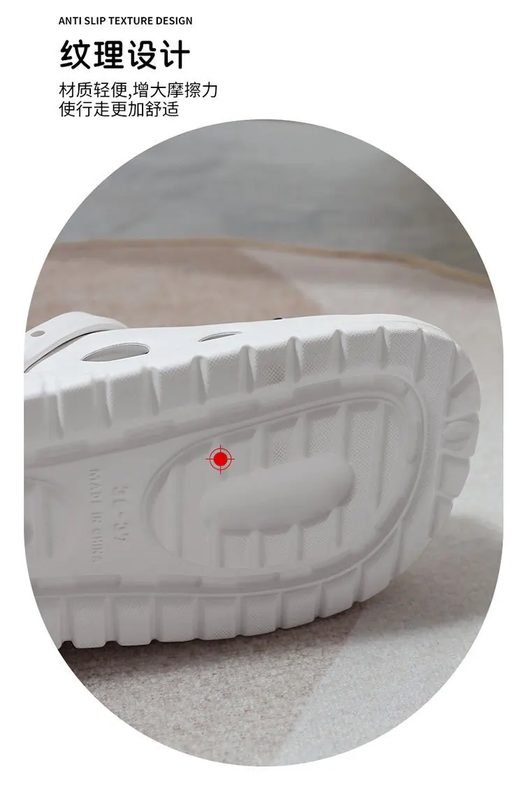 Women Clogs 2024 New Arrival Soft EVA Thick Platform Slippers Comfortable Garden Shoes Fashion Beach Sandals