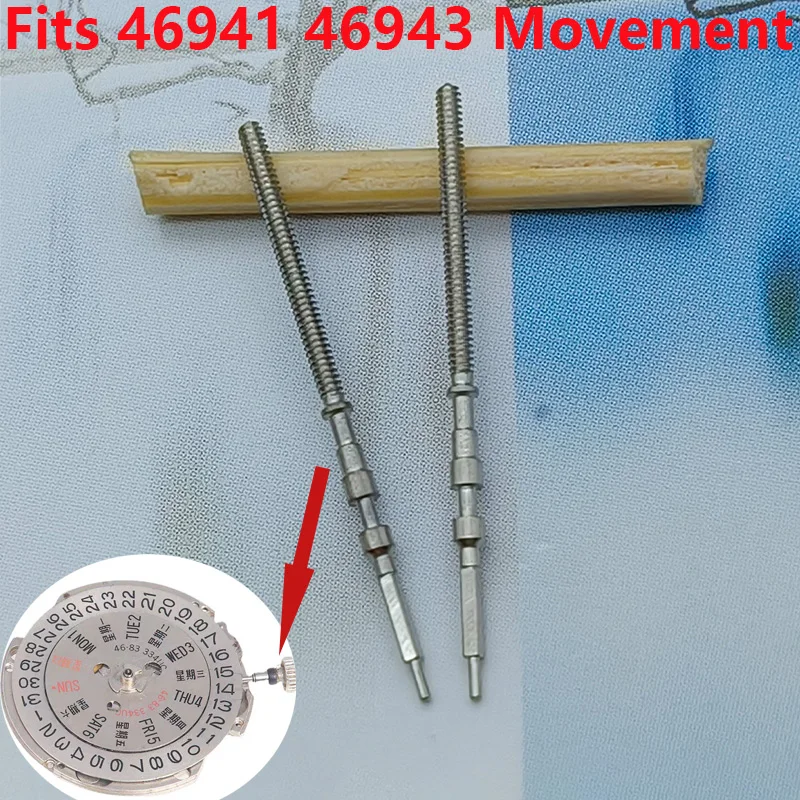 Premium Watch Crown Stem for Movement Repair and Maintenance