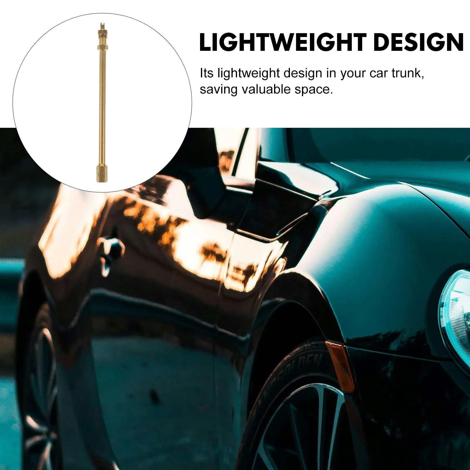 타이어 연장봉 황동 직선형 스템 익스텐더 자동차 오토바이 자전거 공기압 도구 밸브 스템 익스텐더 타이어 밸브