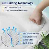 หมอนสปาทั้งตัวหมอนสปา S สำหรับอ่างพร้อมถ้วยดูดกันลื่น13ใบหมอนสปาสำหรับไหล่คอศีรษะ 6