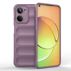 Silicone TPU Anti - Drop Phone Case Protector for Realme 11 4G Global (PURPLE)