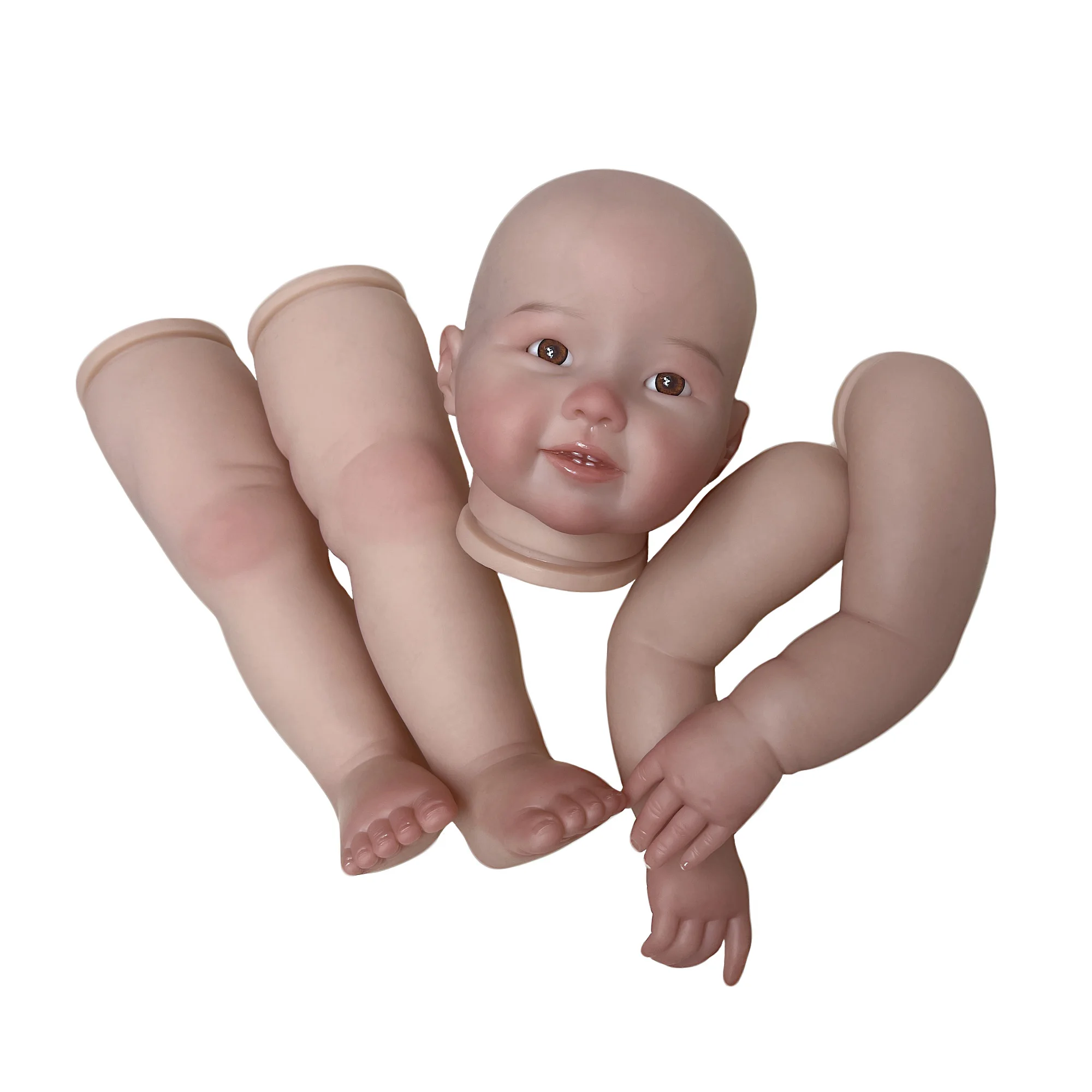 

24"-26" Painted/Unpainted Reborn Doll Kits Vinyl DIY Unassembled Bebe Reborn Doll Parts Kit Bebé Reborn