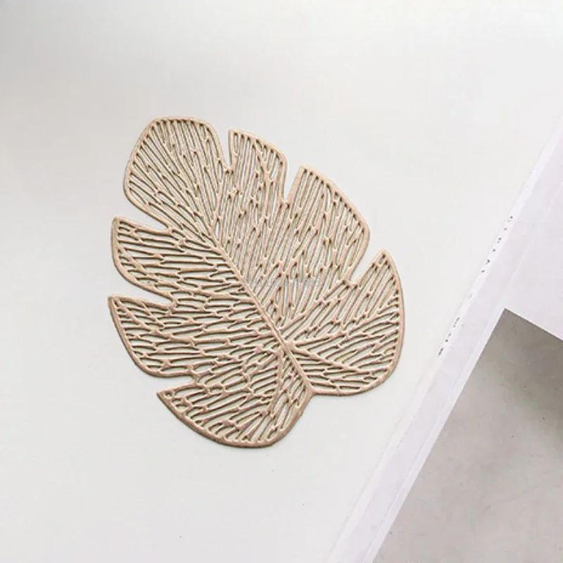 PVC Placemat Hot Pad Table Placemats Dining Table Mat Heat Insulation Non-Slip Mats Pads 1pcs Drink Cup Coasters Kitchen Mat