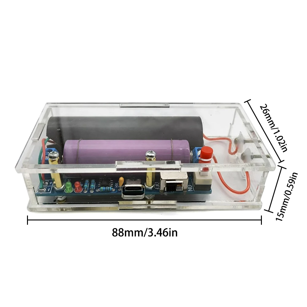 Voltage Generator 1000KV DC3.6-6V High Voltage Generator Boost Board Inverter Transformer High Voltage Package Module Diy Kit Type-c Interface