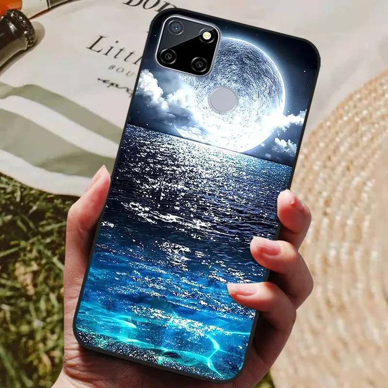 Premium Silicone Back Cover – Artistic Design for Enhanced Grip and Protection