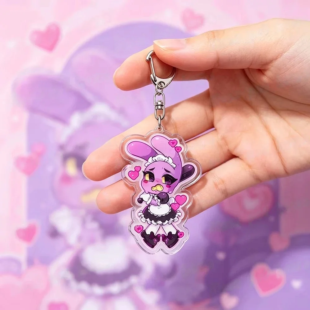 Chibi Anime Kawaii Keychain for Manga Fans - Adorable Cartoon Bag Accessory and Jewelry Gift