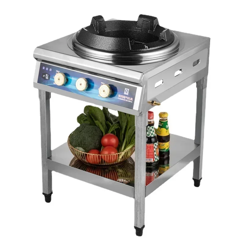 Commercial Hot Stove - Hotel Special. Liquefied Gas Single Stove. Energy-Saving, Fierce Fire, High Pressure. 3