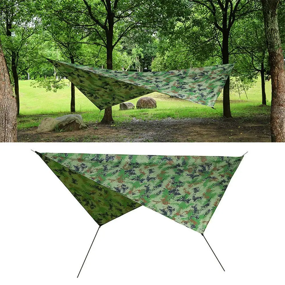 Impermeabile Sun Shelter Canopy Tenda Tarp Outdoor Camping Cloth Uv Anti Canopy Shade Parasole Rain Sail Garden Balcone Tenda Be M1P7