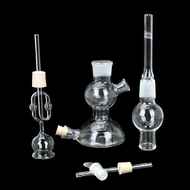 125/250ml Kipp's Apparatus ;Hydrogen Generating Glass Device;Gas Generating Device Lab Supplies,Carbon Dioxide Production