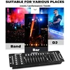 Yiflamefly AC 100-240V Black Grand Console DMX and MIDI Operator 192 Channel Light Controller for Live Concerts KTV DJs Clubs 5