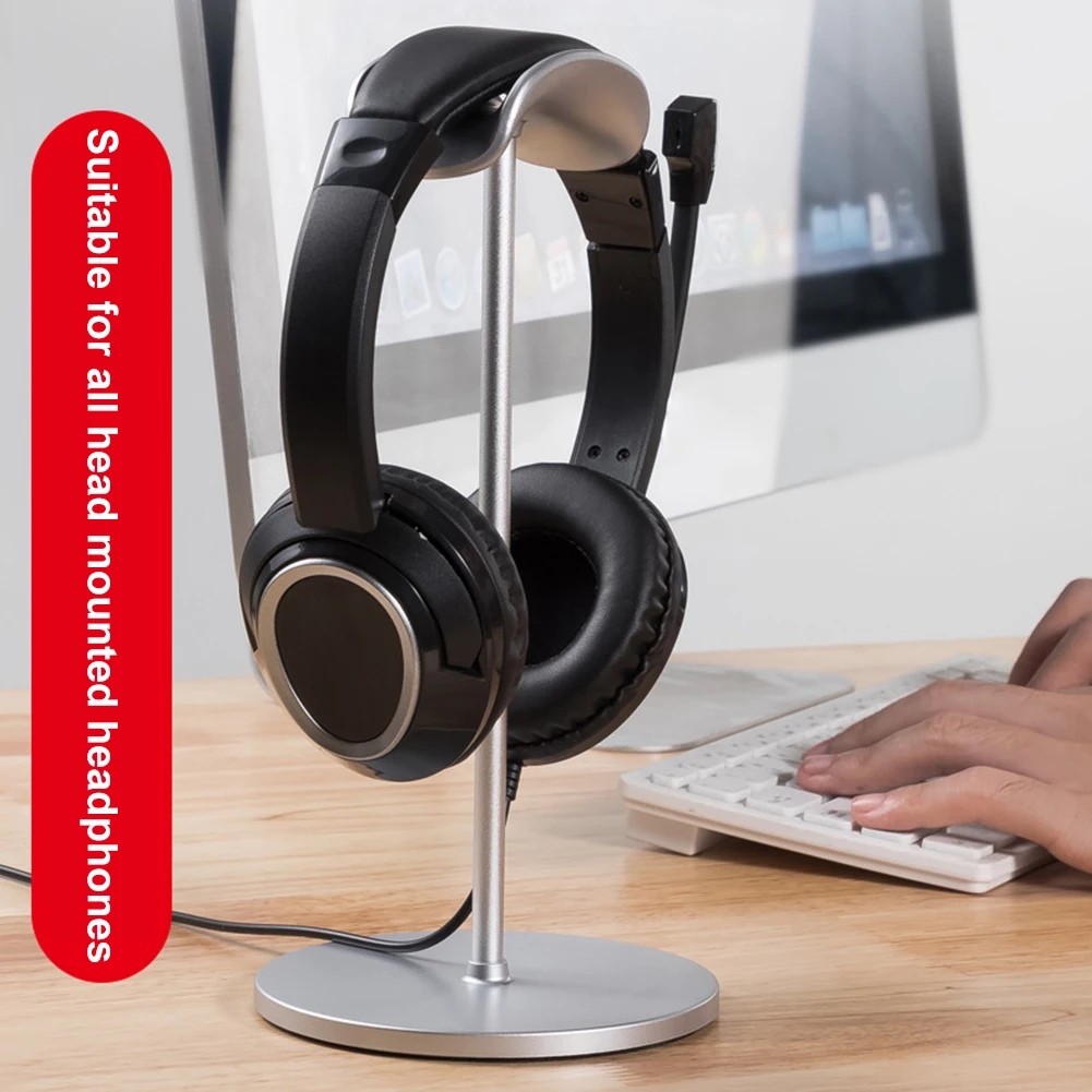 Headphone Stand Rack Non-Slip Detachable Headset Display Holder for AirPods Max/Beats/Bose/Sennheiser/Audio-Technica/Sony