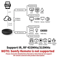 Tuya WiFi IR RF Remote Control 315 433 MHz Universal For All Air Conditioner TV LG Smart Life App Work with Alexa - Image 3
