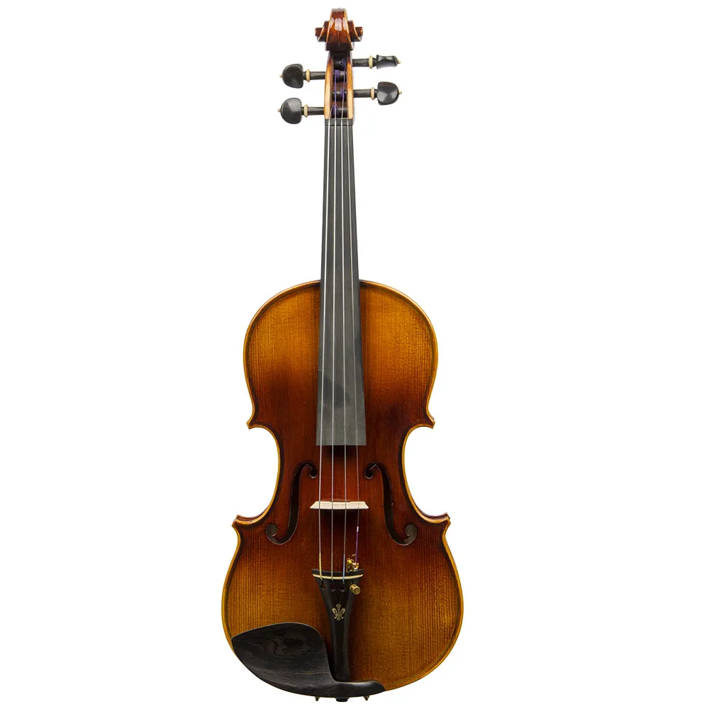 Advanced Violin V08C Baroque Style Solid Spruce One piece Flame Maple